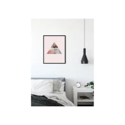 Clearance Komar Wandbild Triangles Top Red 50x70 cm