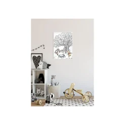 Hot Komar Wandbild Winnie the Pooh Playground 40x50 cm
