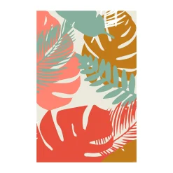 Sale Komar Wandbild Winter Tropics Black Panther Plants 50x70 cm