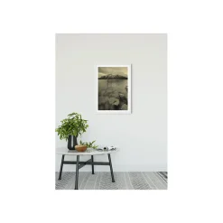 Best Komar Wandbild Word Lake Silence Sand 50x70 cm