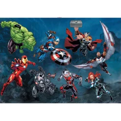 Best Komar Wandtattoo Avengers Action 100x70 cm