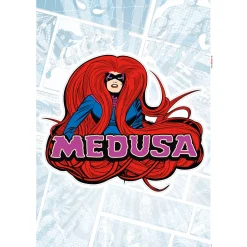 Outlet Komar Wandtattoo Medusa Comic Classic 50x70 cm