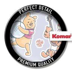 Outlet Komar Wandtattoo Winnie the Pooh Flowers & Music 50x70 cm