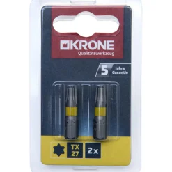 New Krone Bit Torx 2 Stück