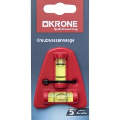 Outlet Krone Kreuzwasserwaage rot