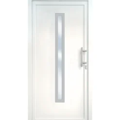 Hot Kunststoff-Haustür Signum PVC Mod 70 weiß 98 x 208 cm
