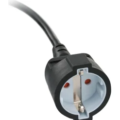 Hot Brennenstuhl Kurzverlaengerungsleitung schwarz mitWinkel-Flachstecker m H0VV-FG1,