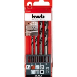New kwb Beton- und Steinbohrersatz Rocker 4 teilig