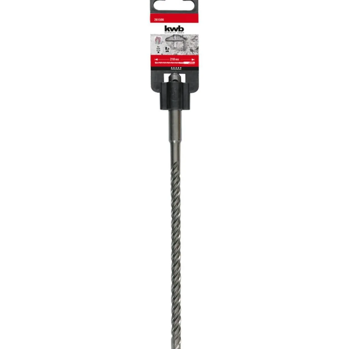 Discount kwb Hammerbohrer Cross Tip Spitze 4 schneidig 210 mm Durchmesser 8 mm