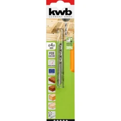 Discount kwb Hartholzbohrer Durchmesser 4 mm
