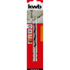 New kwb Holzspiralbohrer Durchmesser 8 mm