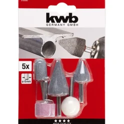 New kwb Keramische Schleifstifte Satz 5 teilig