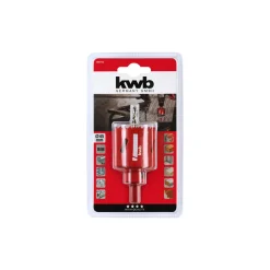 New kwb Löchsäge mit Schaft und Bohrer Durchmesser 45 mm