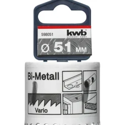 New kwb Lochsäge Durchmesser 51 mm