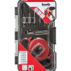 Best kwb Lochsägen-Set Diamant 8 teilig Durchmesser 4-12 mm