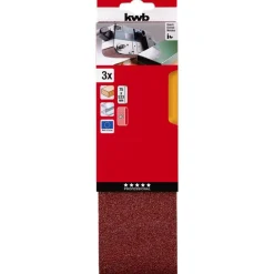 Sale kwb Schleifbänder Holz und Metall 75 x 533 mm K40