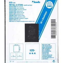 Best kwb Schleifgewebe Metall und Stahl Blauköper 230 x 280 mm K240