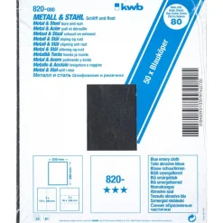 Outlet kwb Schleifgewebe Metall und Stahl Blauköper 230 x 280 mm K80