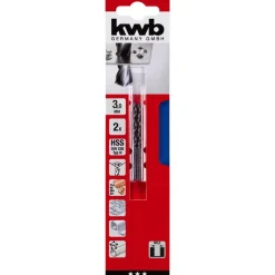 New kwb Spiralbohrer Durchmesser 3 mm