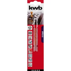 Sale kwb Spiralbohrer Titan Durchmesser 3,5 mm