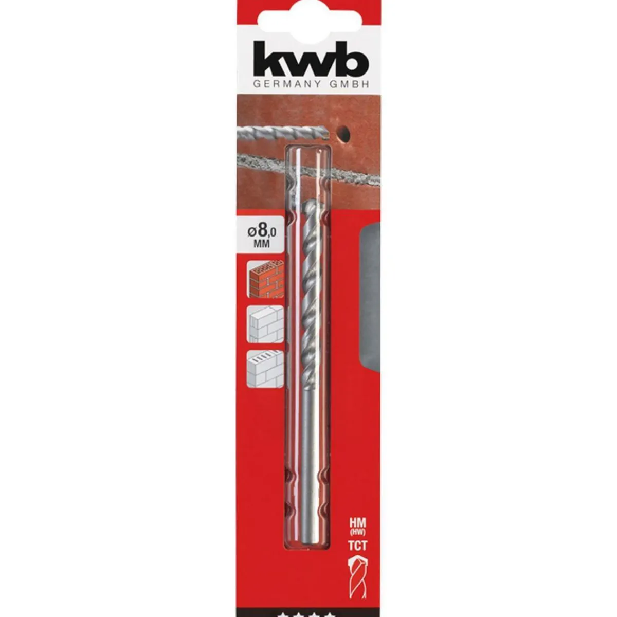 Discount kwb Steinbohrer Durchmesser 8 mm