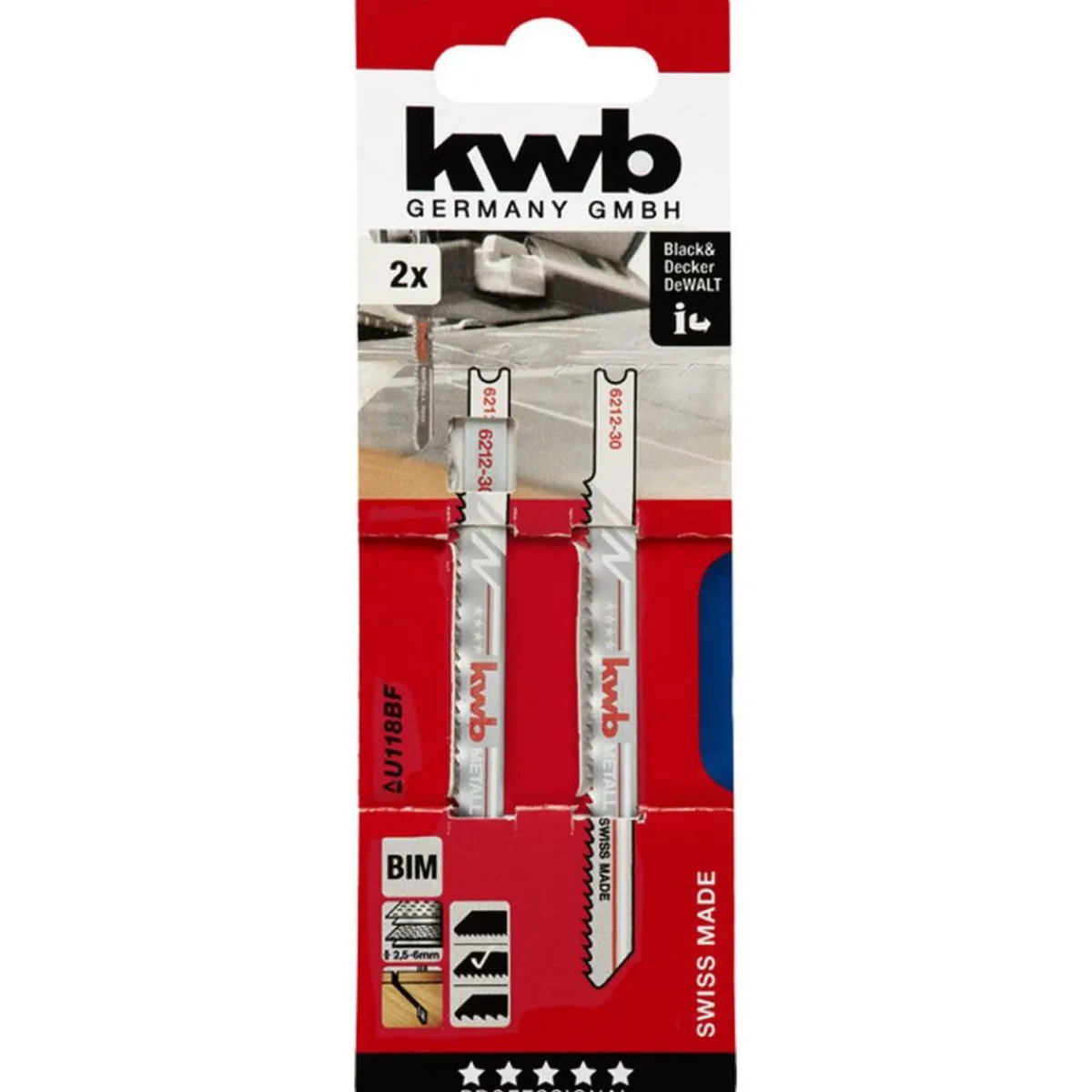 Discount kwb Stichsägeblätter Metallbearbeitung mittel S30