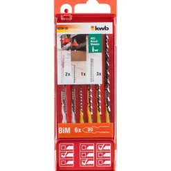 Sale kwb Stichsägeblätter-Set 6 teilig S20