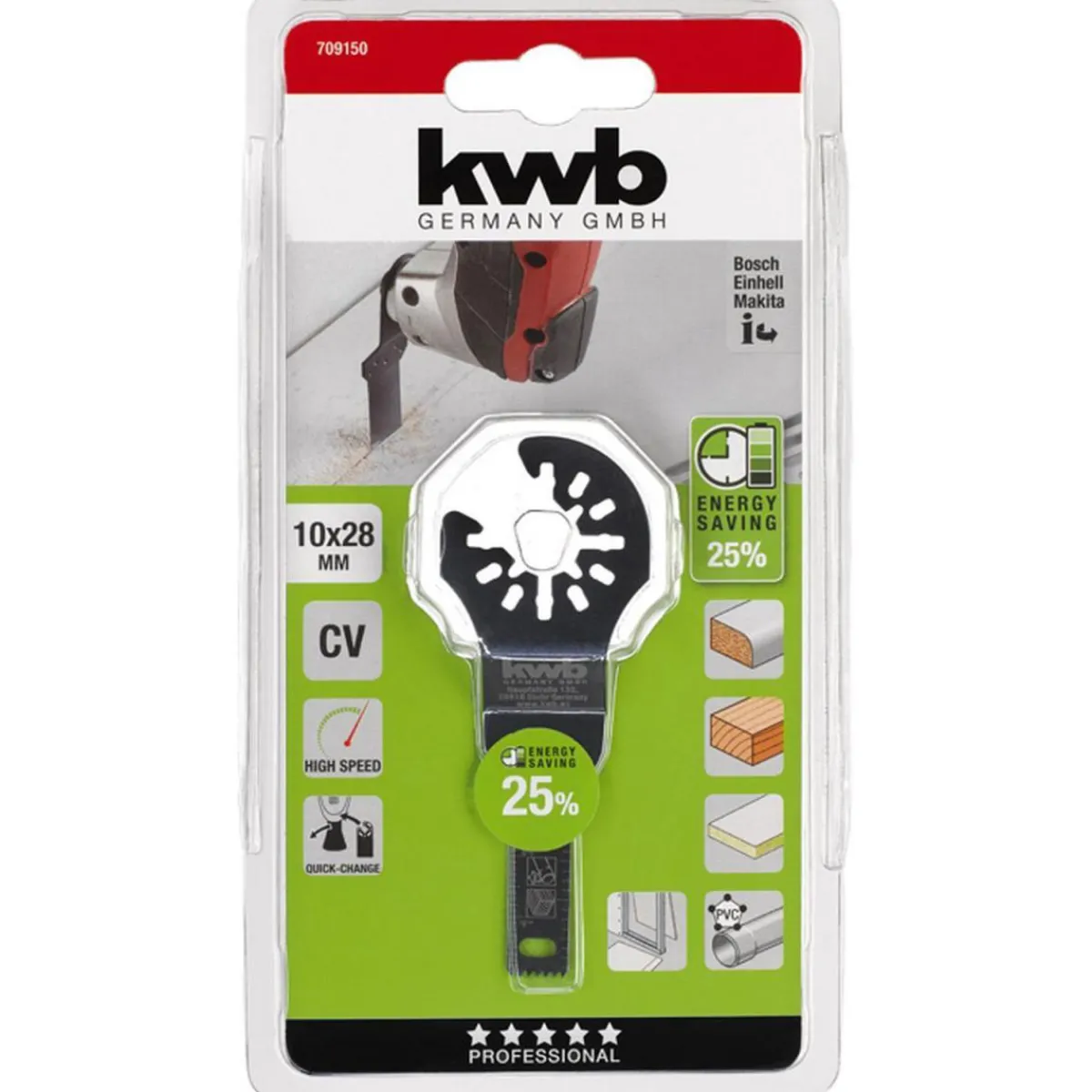 New kwb Tauchsägeblatt 10 mm