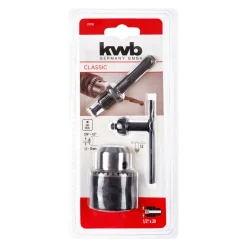 Clearance kwb Zahnkranz-Bohrfutter mit SDS Plus Adapter 1/2" x 20 mm 1,5 - 13 mm