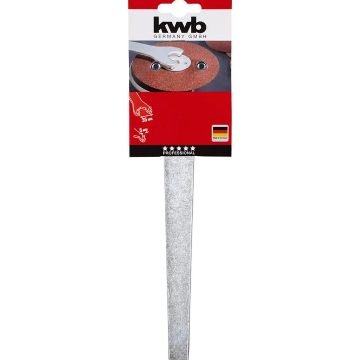 Clearance kwb Zweilochschlüssel Aggresso-Flex 35 x 5 mm