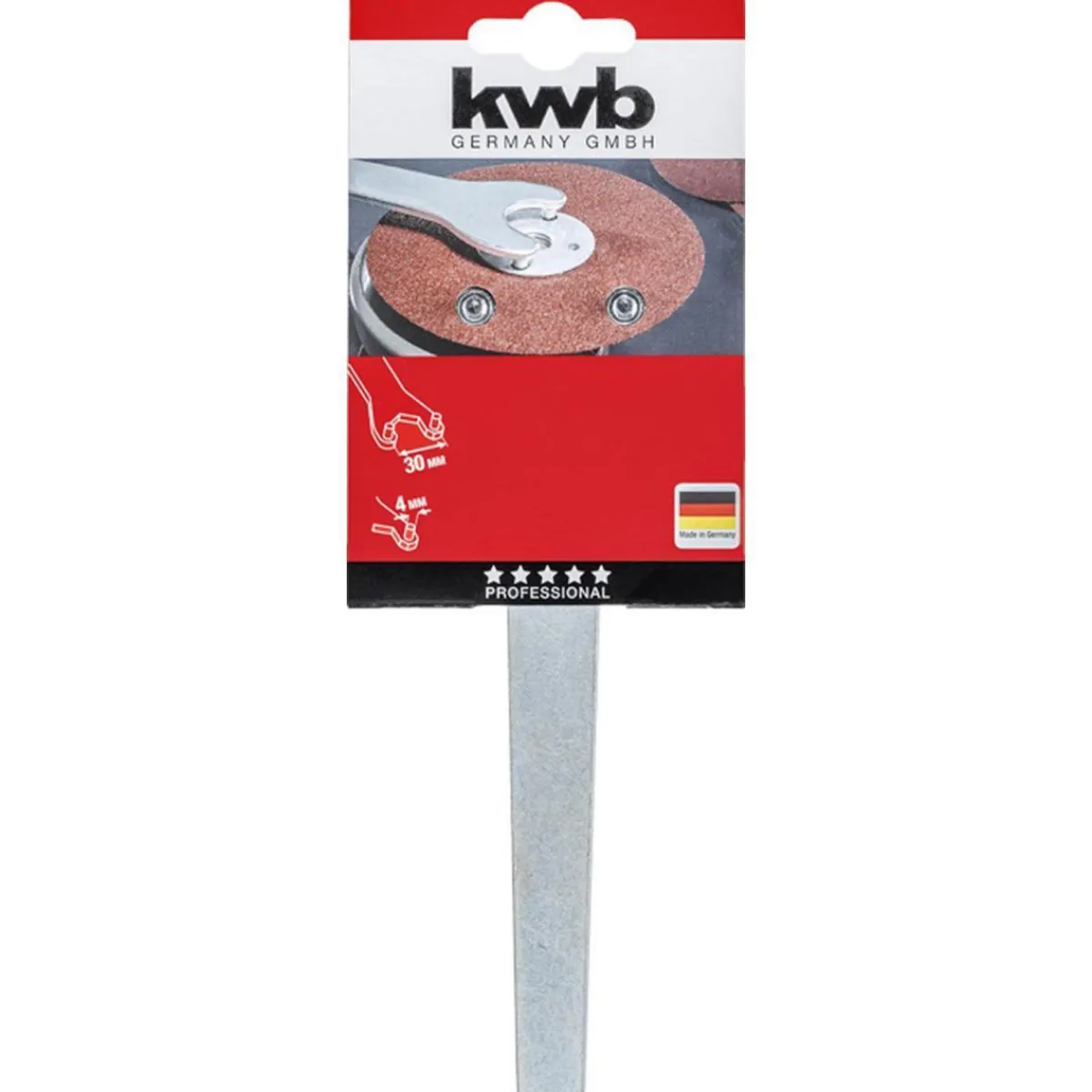 Best kwb Zweilochschlüssel Aggresso-Flex 30 x 4 mm