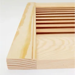 Sale Lamellentür 69,0 x 59,4 x 2 cm Kiefer massiv