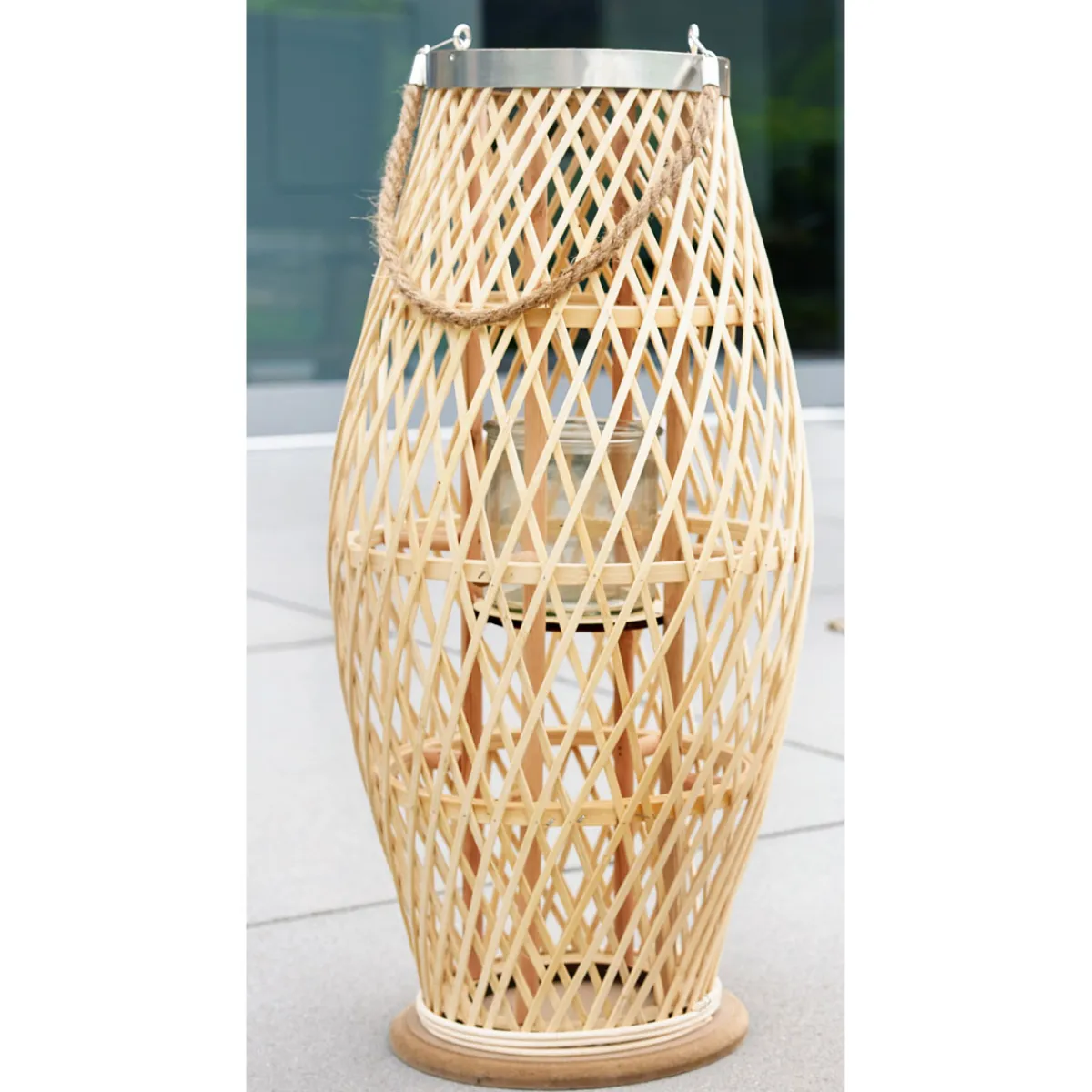 Best Laterne Boho 25 x 25 x 55 cm