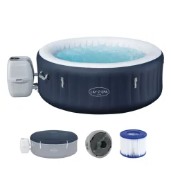 Online Bestway Lay-Z-Spa Whirlpool Miami AirJet4 Personen Dm. 180x66 cm, Dunkelblau