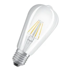 Sale Osram LED Edisonform E27 806lm 2.700K 60 WErsatz warmweiss Filament klar