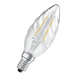 Online Osram LED Kerze gedreht E14 250lm 2.700K 25 WErsatz warmweiss Filament klar