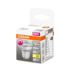 New Osram LED Reflektor 36grad dim GU10 230lm 2.700k 35 W Ersatz warmweiss