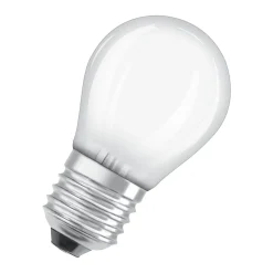 New Osram LED Tropfen E27 470lm 2.700K 40 WErsatz warmweiss Filament matt
