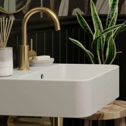 Hot LENZ Waschtischarmatur Moana Easy-Clean Gold