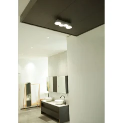 New Lightme Badleuchte Aqua IP 44 4er Deckenleuchte Chrom