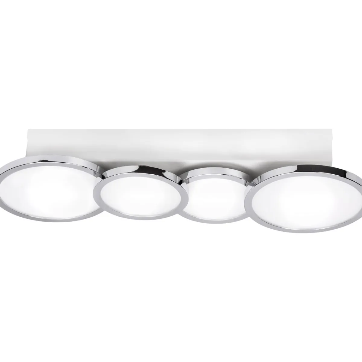 New Lightme Badleuchte Aqua IP 44 4er Deckenleuchte Chrom