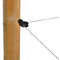 Hot Litze TopLine 400 m schwarz-weiß 400 Stück