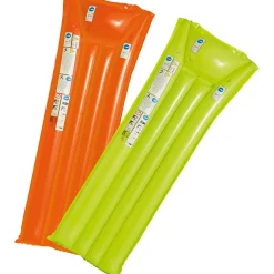 Discount Luftmatratze 2 Luftkammern 177 x 60 cm sortiert orange oder grün