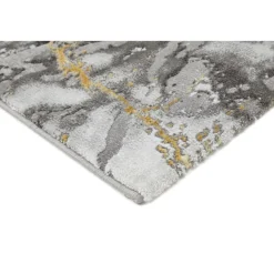 Outlet Luxor living Teppich Pico 120x170cm grau-gold