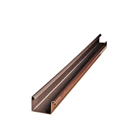 Best Marley Dachrinne NW 70 braun 100 cm