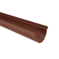 Discount Marley Duplex-Dachrinne braun 300 cm