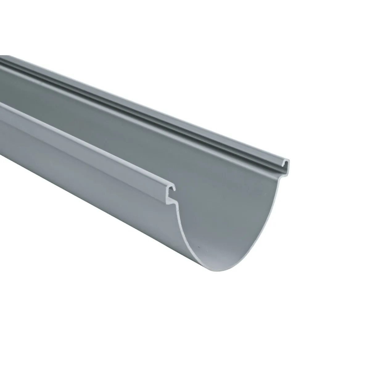 Outlet Marley Duplex-Dachrinne grau 200 cm