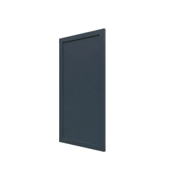 Best Massivzaun geschlossen anthrazit 89x179 cm