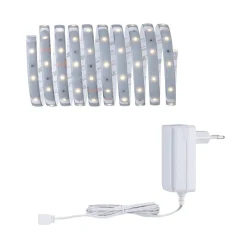 Sale Paulmann MaxLED 250 Basisset 3m Warmweiss IP44Cover 2700K 12W 230/24V 24VA Silber Kst