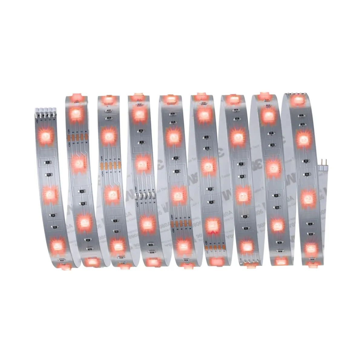 Clearance Paulmann MaxLED 250 Stripe 2,5m RGBW IP20 3000K17W 24V Silber